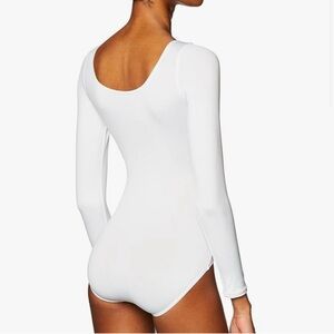 ❤️ Danskin Lined Long-Sleeve Bodysuit Leotard